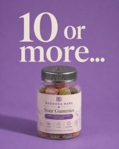 10 Bulk buy Super Blend Sour Gummies