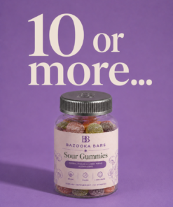 10 Bulk buy Super Blend Sour Gummies